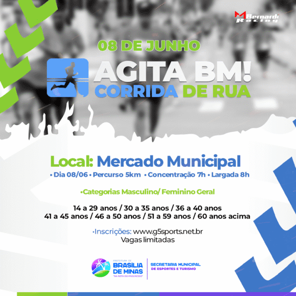 Corrida Agita BM Brasília de Minas