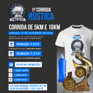 1° Corrida Rústica Life Skull Night Run