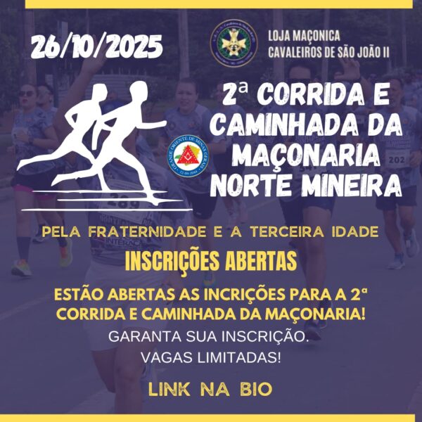 2° Corrida da Maçonaria Norte Mineira